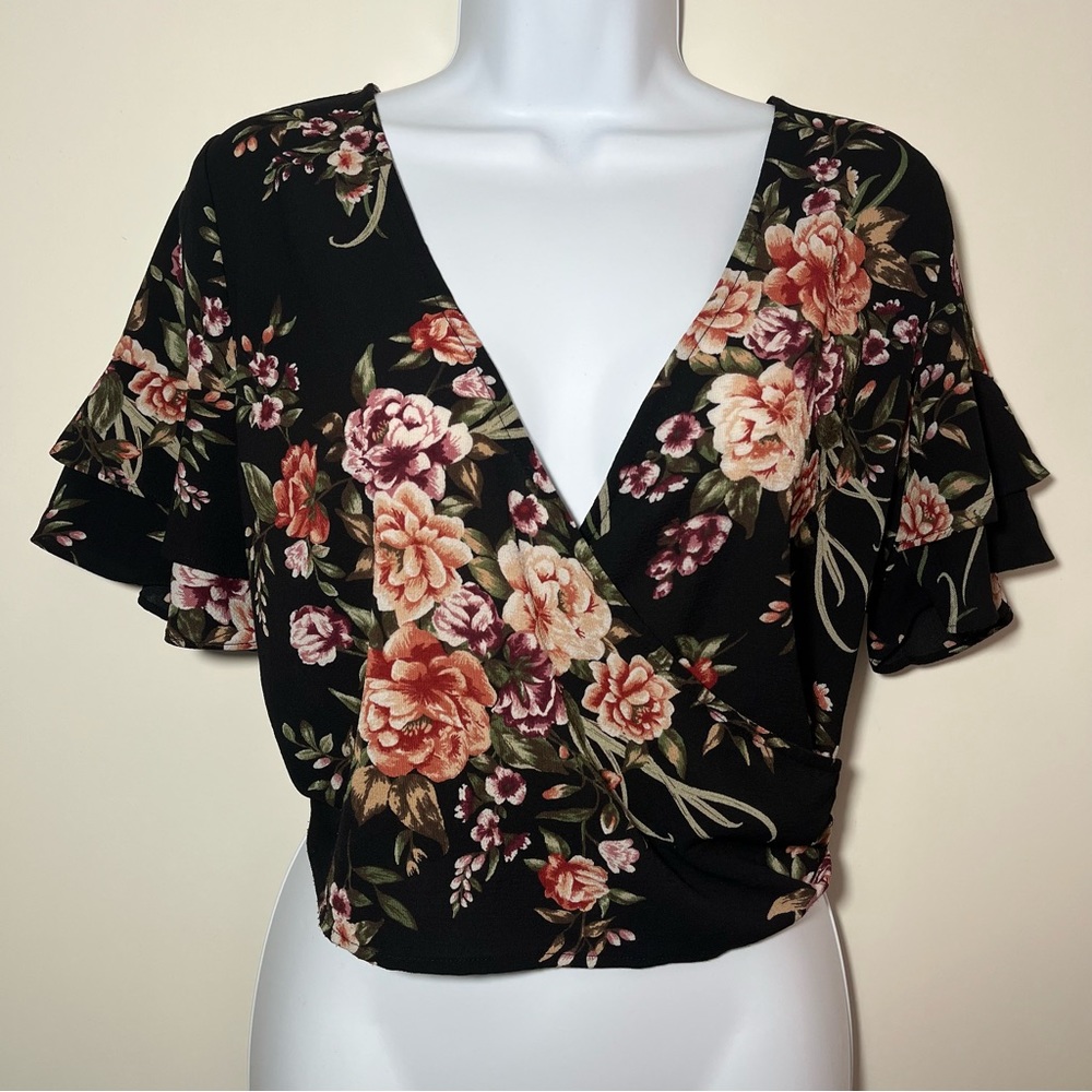 Floral Crop Top